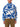 Pullover Obey Scenic Mock Neck da Uomo - Blu