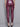 Leggings Patrizia Pepe Similpelle da Donna - Bordeaux