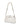 Borsa a Tracolla Pollini Craq Patent da Donna - Avorio