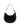 Borsa a Tracolla Pollini Lux Plain da Donna - Nero
