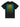 T-shirt Propaganda Ribs Neon da Uomo - Nero