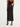 Gonna Longuette Twin Set Con Spacco da Donna - Nero