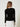 Maglia Twin Set Doppio Polso da Donna - Nero