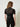 Maglia Collo Alto Twin Set Pizzo Jacquard da Donna - Nero