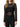 Maglia Twin Set Jacquard Lace da Donna - Nero