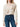 Cardigan Twin Set Con Rouches da Donna - Avorio