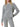 Pullover Twin Set Logo Ricamato da Donna - Grigio