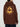 Felpa Cappuccio Vans Thumb Logo Loose da Uomo - Marrone