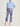 Pantalone Zampa Emme Marella Copy da Donna - Blu