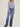 Jeans Wide Emme Marella Adorno da Donna - Denim