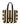 Borsa Shopper Patrizia Pepe da Donna - Nero Beige