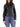 Giubbino di Pelle Yes Zee da Donna - Nero