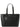 Borsa shopper con logo allover Armani Exchange da Donna - Nero