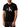 T-shirt con monogramma Slim Calvin Klein da Uomo - Nero