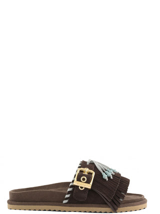 Sandalo Basso Colors of California Donna Moka