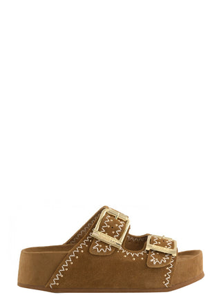 Sandalo Basso Colors of California Donna TAN