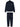 Set Tuta Sportiva con Zip Emporio Armani EA7 da Uomo - Blu