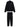 Set Tuta Sportiva Emporio Armani EA7 da Uomo - Nero