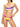 Costume Bikini Set F**K da Donna - Multicolore