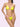 Costume Bikini Set F**K da Donna - Giallo