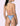 F**K Women's Multicolor Triangle Bikini Set - Adjustable Bottom