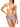 Costume Bikini Set F**K da Donna - Multicolore