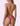 Costume Bikini Set Triangolo - Slip Regolabile F**K Donna multicolore