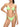 Costume Bikini Set F**K da Donna - Verde