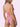 Costume Bikini Set F**K da Donna - Rosa