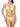 Costume Bikini Set F**K da Donna - Giallo