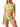Costume Bikini Set F**K da Donna - Verde