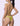 F**K Women's Bikini Set - Bandeau Top with Fixed American-Style Bottoms, Pink