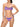 Costume Bikini Set F**K da Donna - Viola