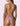 F**K Women’s Pink Triangle Bikini Set with Adjustable Printed Bottoms