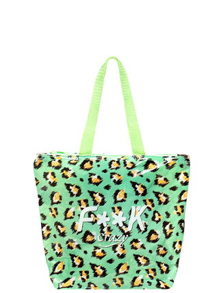 Borsa Pochette Mare Leo F**K Donna Verde