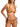 Costume Bikini Set F**K da Donna - Marrone