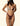 Costume Bikini Set Triangolo - Americano Fisso F**K Donna Marrone