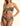 F**K Women's Bandeau Bikini with Adjustable Bottoms - Leo