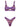 Bikini F**K Top Fisso con Slip Americano Fisso da Donna - Fantasia