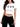 T-shirt Crop ICON da Donna - Bianco