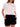 T-shirt Cropped Logo Piccolo ICON da Donna - Bianco
