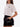 T-shirt Cropped Logo Piccolo ICON da Donna - Bianco