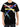 T-Shirt Stampa Intreccio Icon da Uomo - Nero