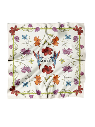 Foulard 023 MALËA Unisex - Bianco