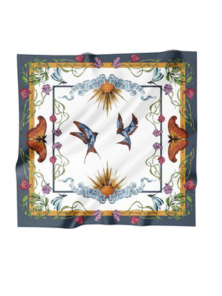 Foulard 022 MALËA Unisex - Blu