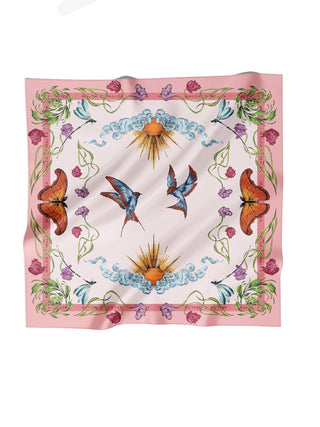 Foulard 028 MALËA Unisex - Rosa