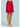 Bermuda Doppi Bottoni In Plisse Take Two da Donna - Rosso