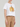 T-Shirt A Scatola Con Ballerina Take Two da Donna - Bianco