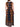 Abito Smanicato Lungo Victoria Ashley da Donna - Blu