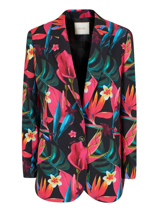 Giacca Blazer Yes Zee da Donna - Floreale